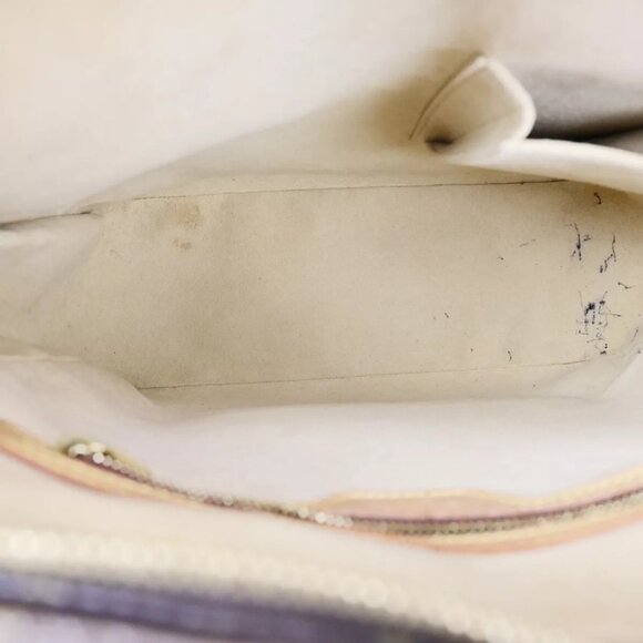 LOUIS VUITTON Logo Looping GM Shoulder Bag Monogram Leather Brown - Picture 7 of 16